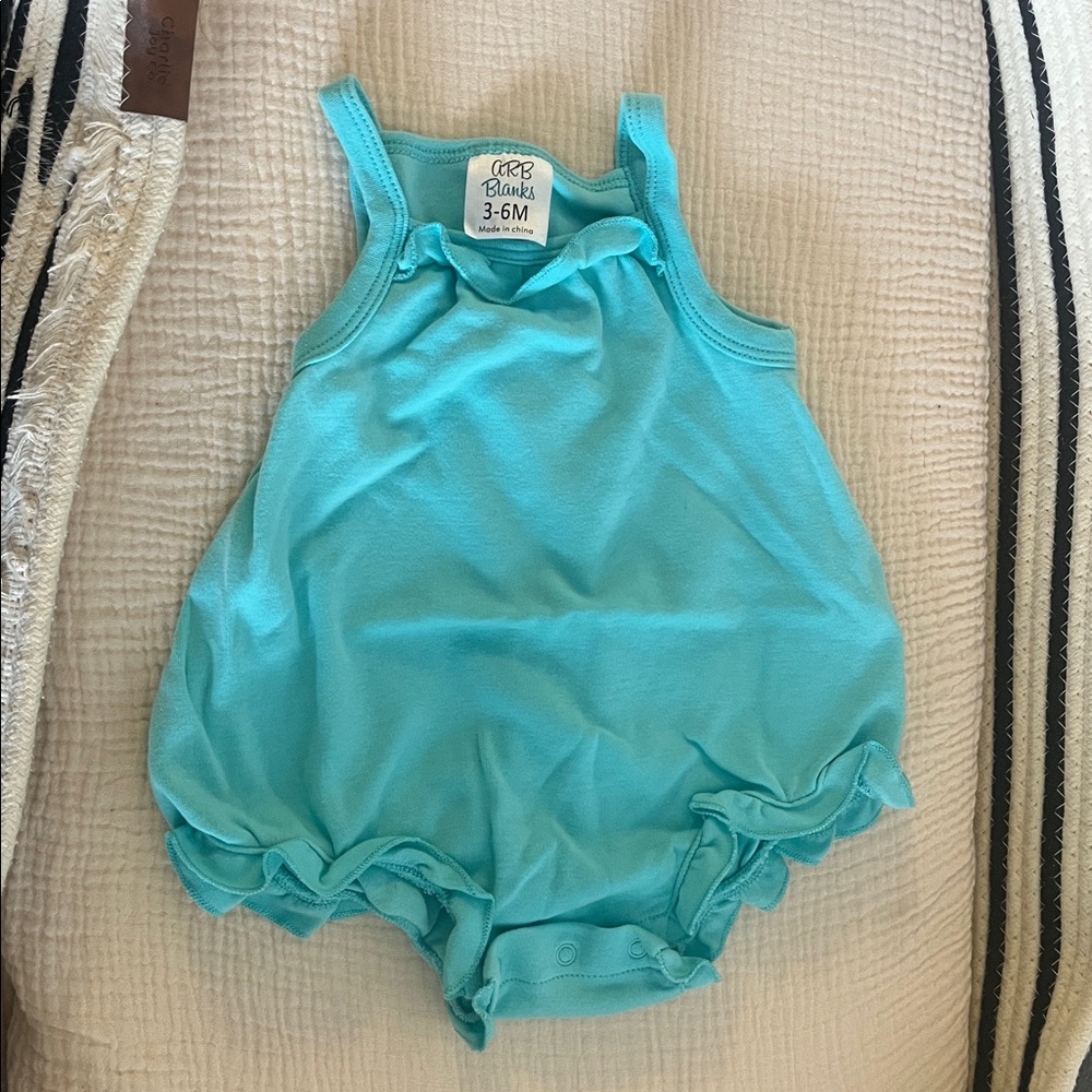 Blue Baby Bodysuit